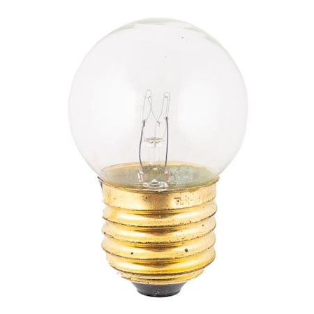 Commercial 7.5W Miniature Incandescent Light Bulb, PK25 203B7.5G12.5/C